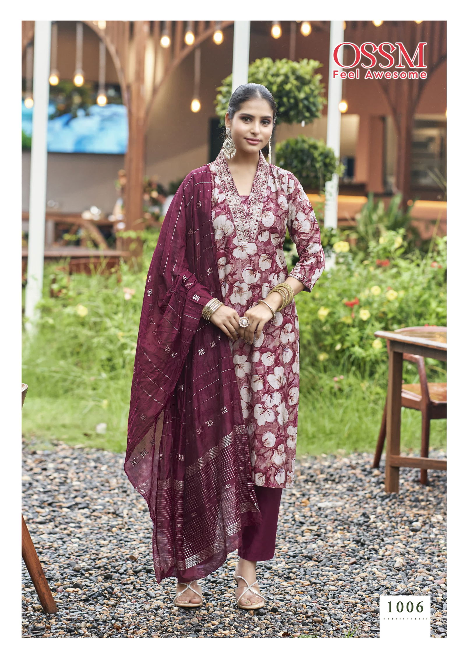 Muskan Vol 6 By Ossm Silk Foil Printed Kurti With Bottom Dupatta Wholesale Shop In Surat
